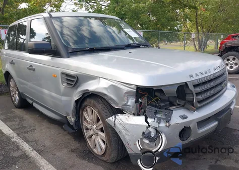 2008 Land Rover Range Rover Sport Hse из США, поврежденный, VIN SALSF25448A131087